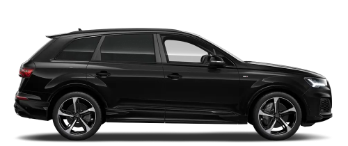 Audi Q7 Black Edition hire 